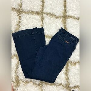 Wrangler Women's Deep Blue Straight Leg Jeans